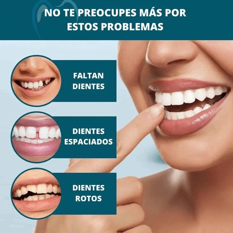 CARILLAS DENTALES SNAP ON DENTURE - CAMBIA TU VIDA Y TU SONRISA AL INSTANTE