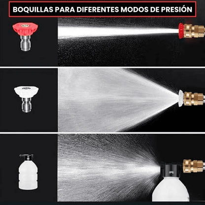 Hidrolavadora Portátil PowerWash 48V – Limpieza sin límites TK
